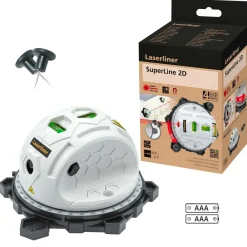 Misuratore laser 2 assi allineati