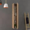 Mobile bagno a colonna revers sospeso Modula 1 anta 34x162x25 cm rovere nodato