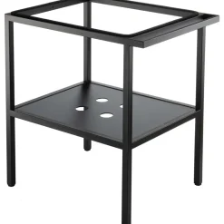 Mobile bagno a terra Idrostile con ripiano 56,5x40 cm 400x750 mm Nero