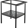 Mobile bagno a terra Idrostile con ripiano 56,5x50 cm 500x700 mm Nero