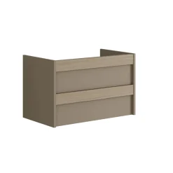 Mobile bagno base lavabo Riviera 79,5x50x45,5 cm nocciola opaco laccato