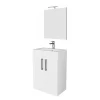 Mobile bagno base lavabo a terra Minitower 60x84,5x36 cm bianco