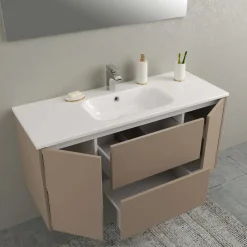 Mobile bagno base sospesa Mind 120x45x54 cm opaco