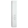 Mobile bagno colonna a terra 33x180 cm bianco lucido