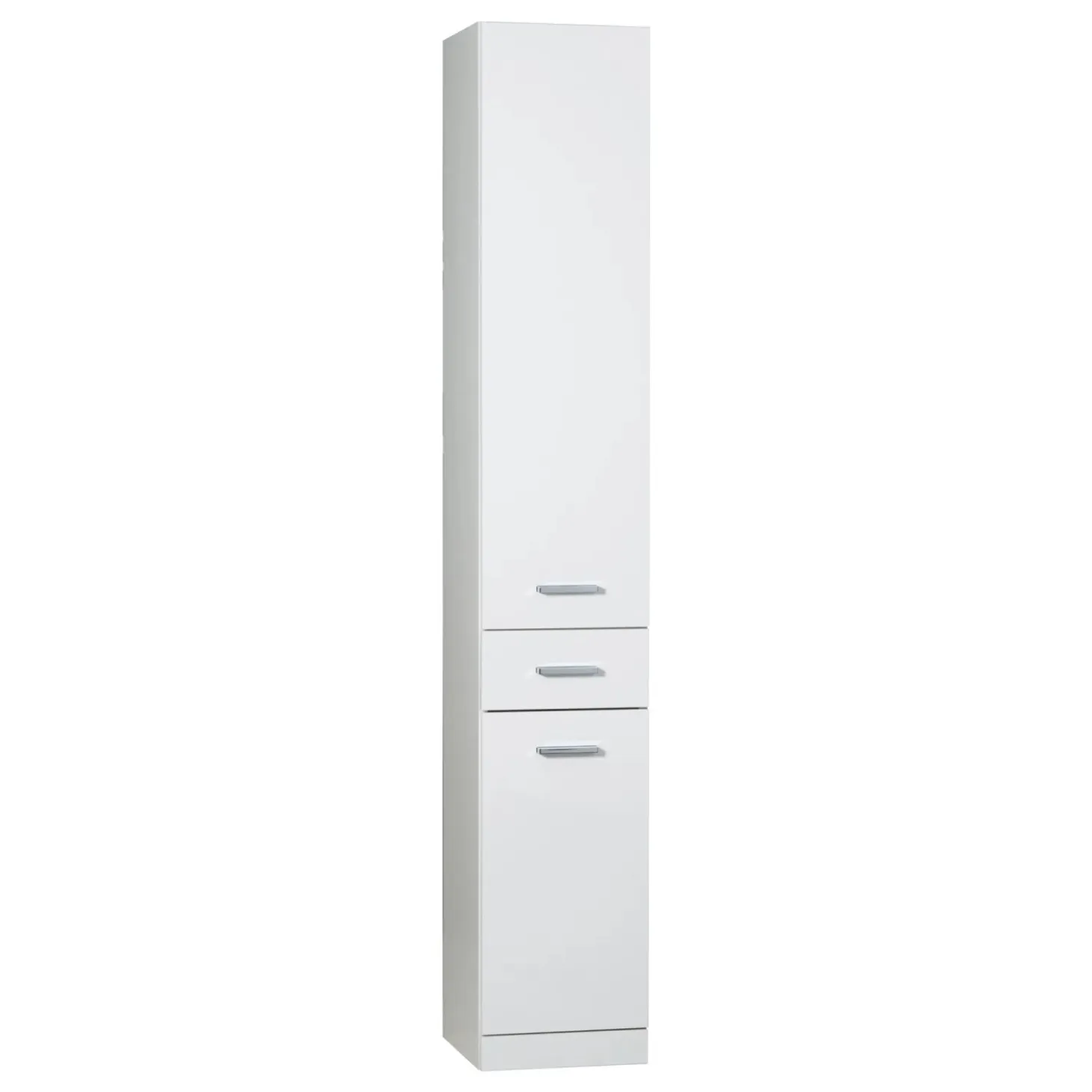 Mobile bagno colonna a terra 33x180 cm bianco lucido