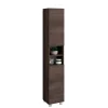 Mobile bagno colonna a terra Chloe 30x181x34 cm rovere scuro
