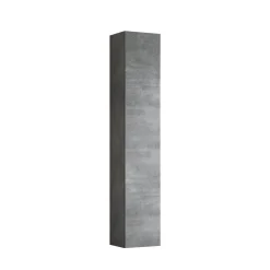 Mobile bagno colonna sospesa Boka 30x160x27 cm cemento