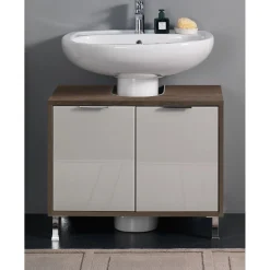 Mobile bagno copricolonna Lucky 74x60x45,5 cm rovere scuro
