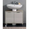 Mobile bagno copricolonna Lucky 74x60x45,5 cm larice