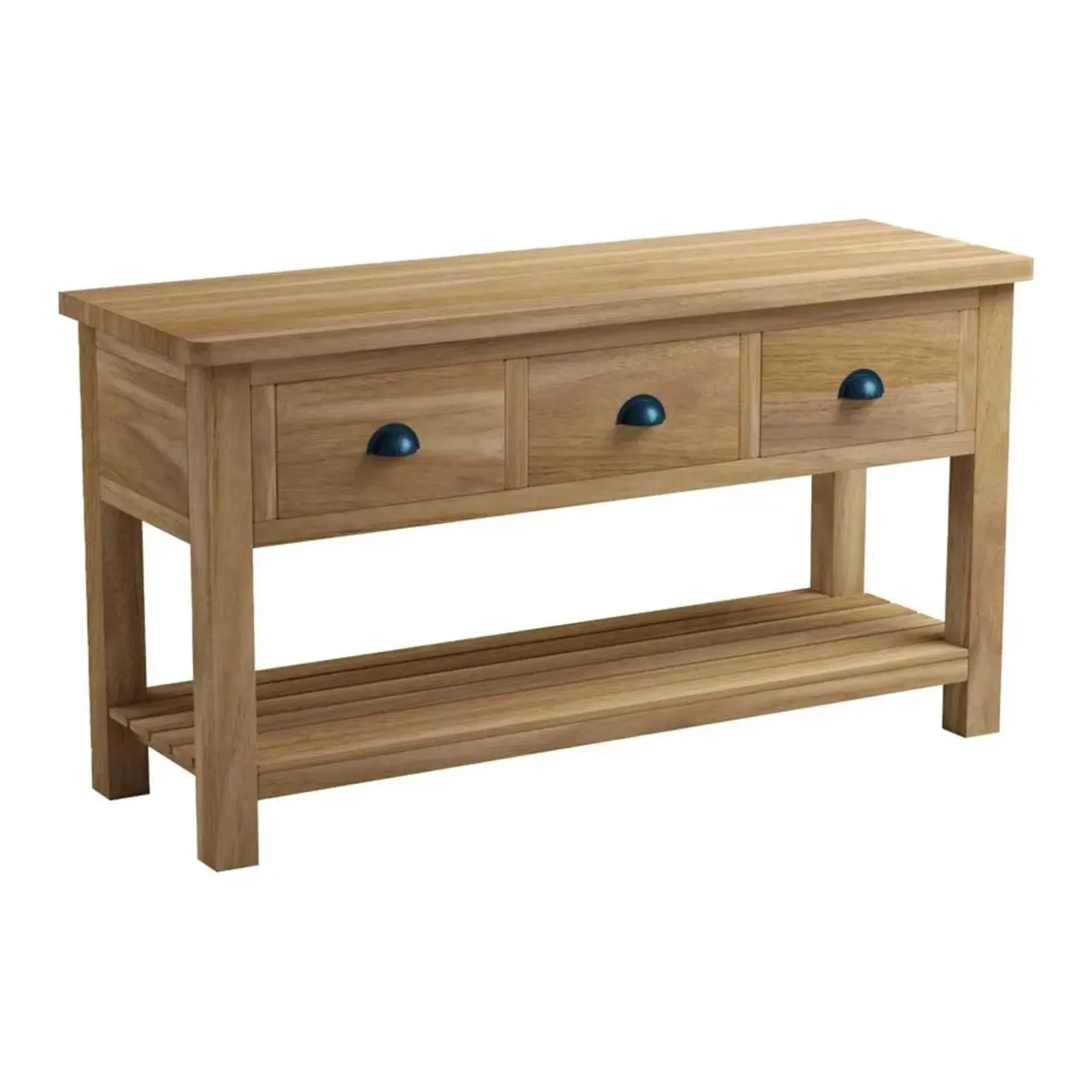 Mobile bagno in teak naturale Margaux 3 cassetti