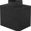 Mobile lavabo con lavabo granito Idrostile 600x520 mm nero