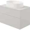 Mobile lavabo con lavabo granito Idrostile 800x520 mm cachemire