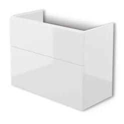 Mobile lavabo senza piano Idrostile 800x600 mm bianco brillante