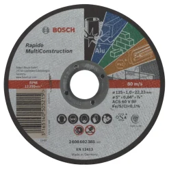 Mola da taglio rapido Bosch multiuso 125 mm