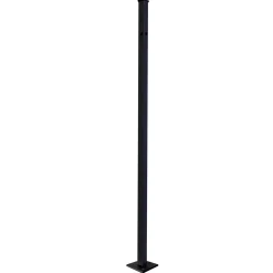 Montante d'angolo per pannelli di recinzione H1106 mm in ferro zincato