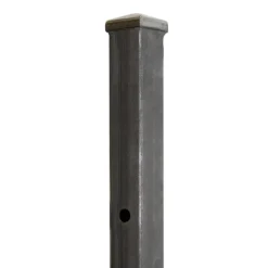Montante per pannelli di recinzione H1106 mm in ferro zincato