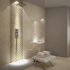 Mosaico decorativo Cesto brown 29,5 cm x 29,5 cm