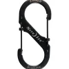Moschettone doppio Nite Ize Slide Lock misura 2 nero