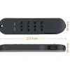 Multipresa 4 prese bipasso e 2 prese USB A+C Bticino 2.500 W 10/16A grigio