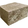 Muretto da giardino decorativo Quickwall marrone 20x17,5x12 cm