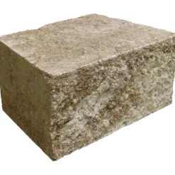 Muretto da giardino decorativo Quickwall marrone 20x17,5x12 cm