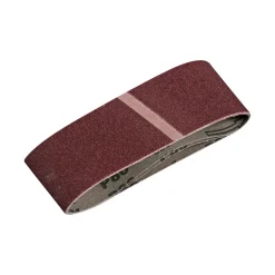 Nastro abrasivo LUX-TOOLS K80 65x410 mm 3 pz