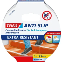 Nastro adesivo antisdrucciolo Tesa 25 mm x 5 m trasparente