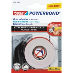 Nastro biadesivo ultra forte Tesa 19 mm x 1,5 m