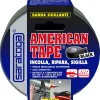 Nastro sigillante Saratoga American Tape 50 mm x 25 m argento