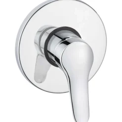 OBI rubinetto monocomando sottotraccia per doccia Vitalis cromato