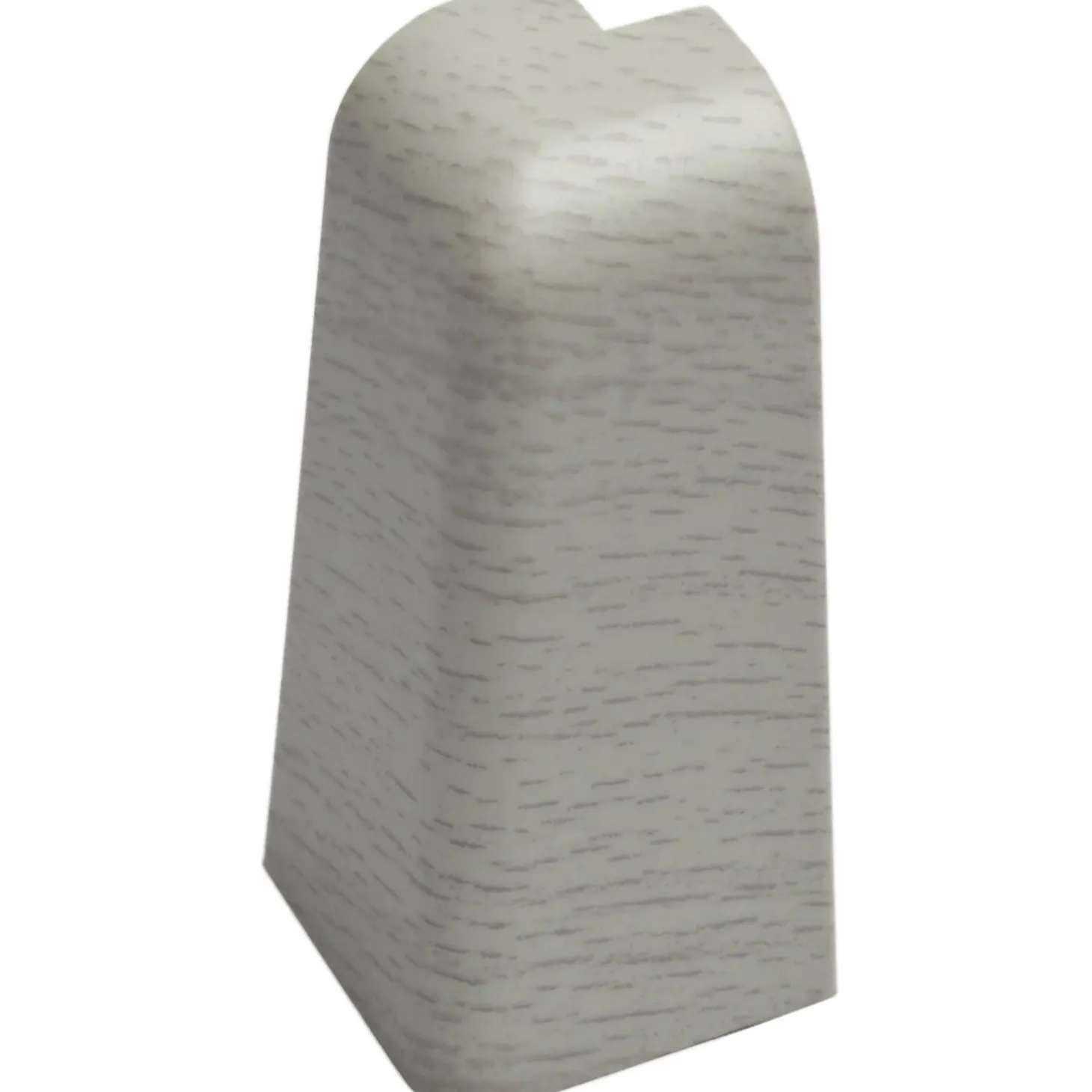 OBI angolo esterno per battiscopa in faggio grigio 60 mm x 20 mm 2 pz