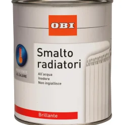 OBI smalto brillante per caloriferi bianco crema 750 ml
