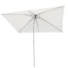 Ombrellone da giardino a palo centrale Arkansas 2x3 m H 2,5 m bianco