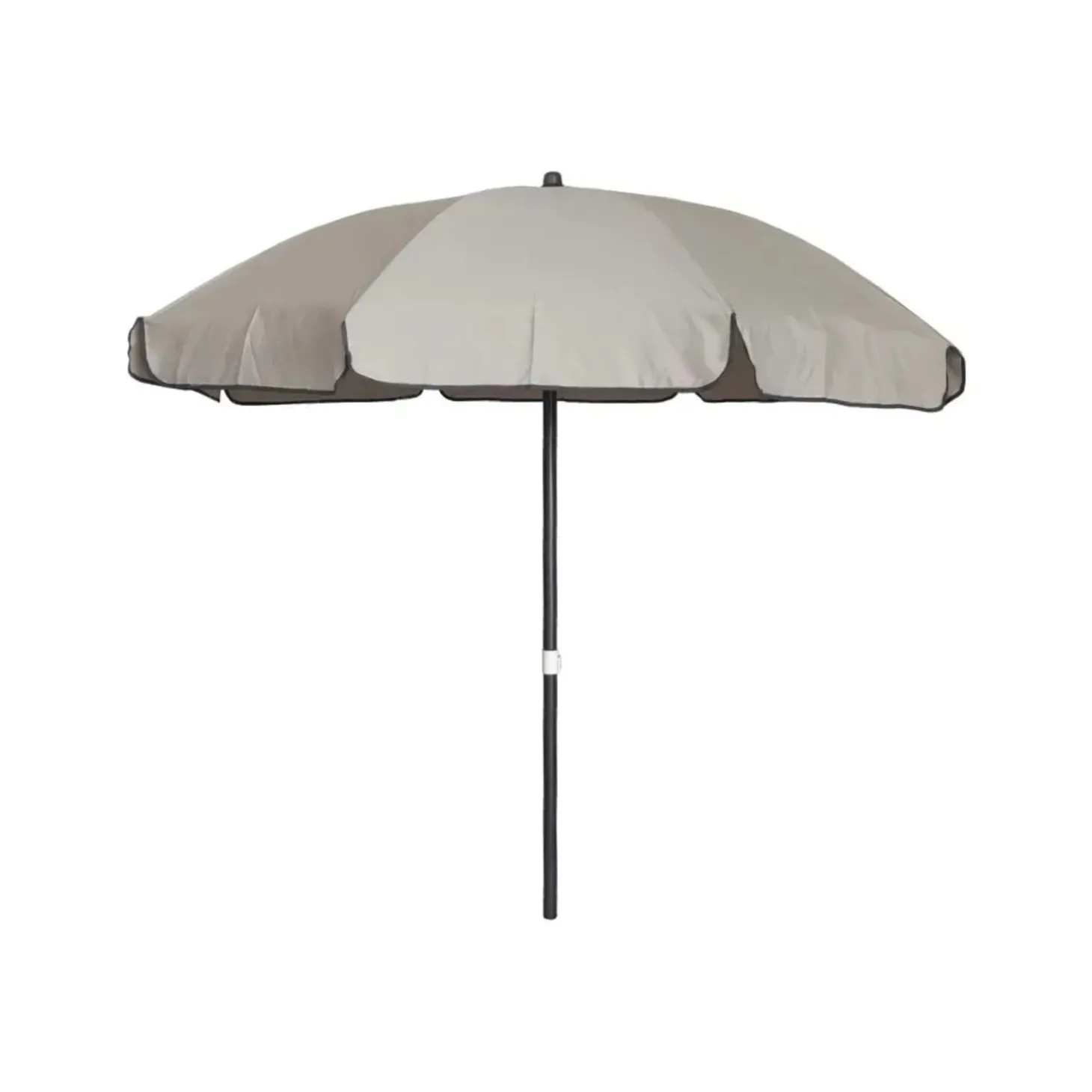 Ombrellone da giardino a palo centrale Ø 200 cm sabbia