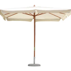 Ombrellone da giardino a palo centrale 300x200 cm ecru`