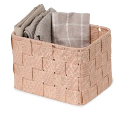 Organizer multiuso Stan rosa 19x14x13 cm