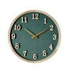 Orologio da parete Aldra Ø 40x3 cm verde