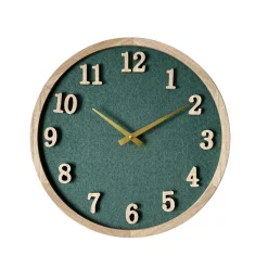 Orologio da parete Aldra Ø 40x3 cm verde