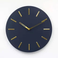 Orologio da parete Altair Ø 30x4 cm blu