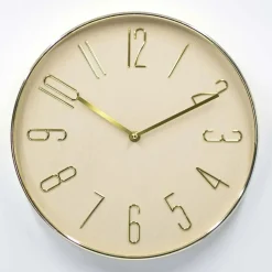 Orologio da parete Pegaso Ø 30,5x4,5 cm crema