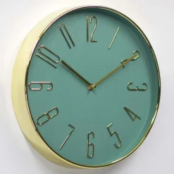 Orologio da parete Pegaso Ø 30,5x4,5 cm verde