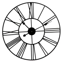 Orologio da parete Sigma nero Ø 80 cm