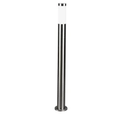 Palo da esterno in acciaio Trioto IP44 H 80 cm