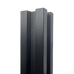 Palo in alluminio per pannello 6,8x178 cm nero