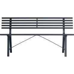 Panchina in ferro 150x56x76 cm 3 posti