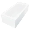 Pannello acrilico per vasca Cabaiguán 180 cm lato lungo bianco