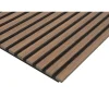 Pannello fonoassorbente decorativo noce 240x57,25 cm Sp. 19 mm