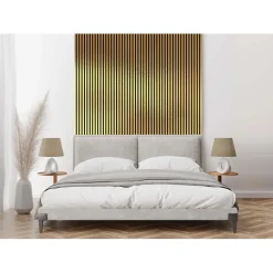 Pannello fonoassorbente decorativo oro 240x57,2 cm Sp. 20 mm