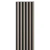 Pannello fonoassorbente decorativo Sandgrau grigio 240x30 cm Sp. 19 mm