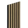 Pannello fonoassorbente decorativo Saragossa beige 240x30 cm Sp. 19 mm